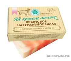 Крымское натуральное мыло на козьем молоке, 100г : Флер